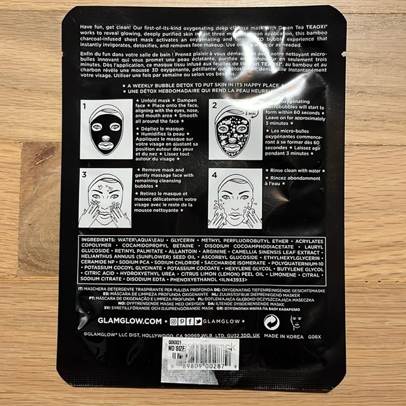 GLAMGLOW | BUBBLESHEET MASK - Picture 3 of 3